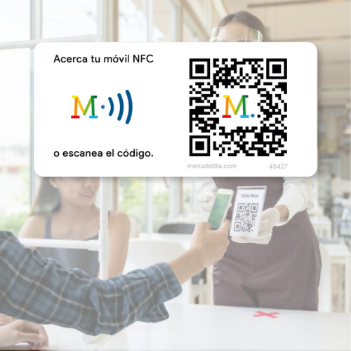10 tags QR contactless